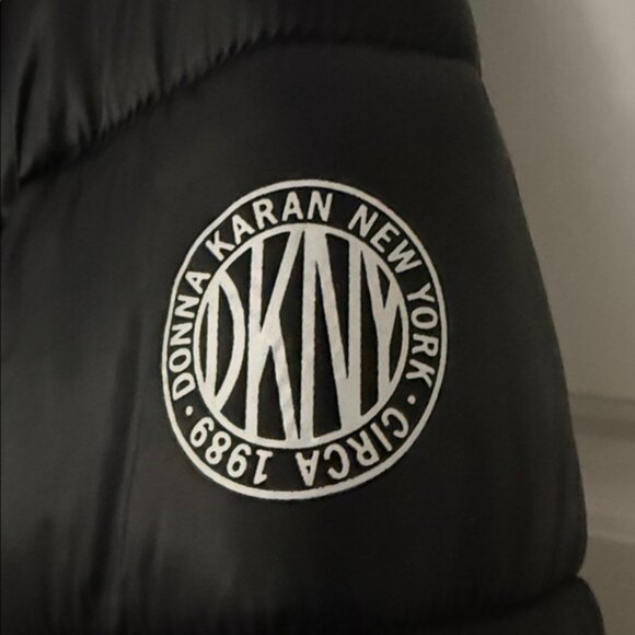 DKNY Quilted Black Jacket - Picture 3 of 4